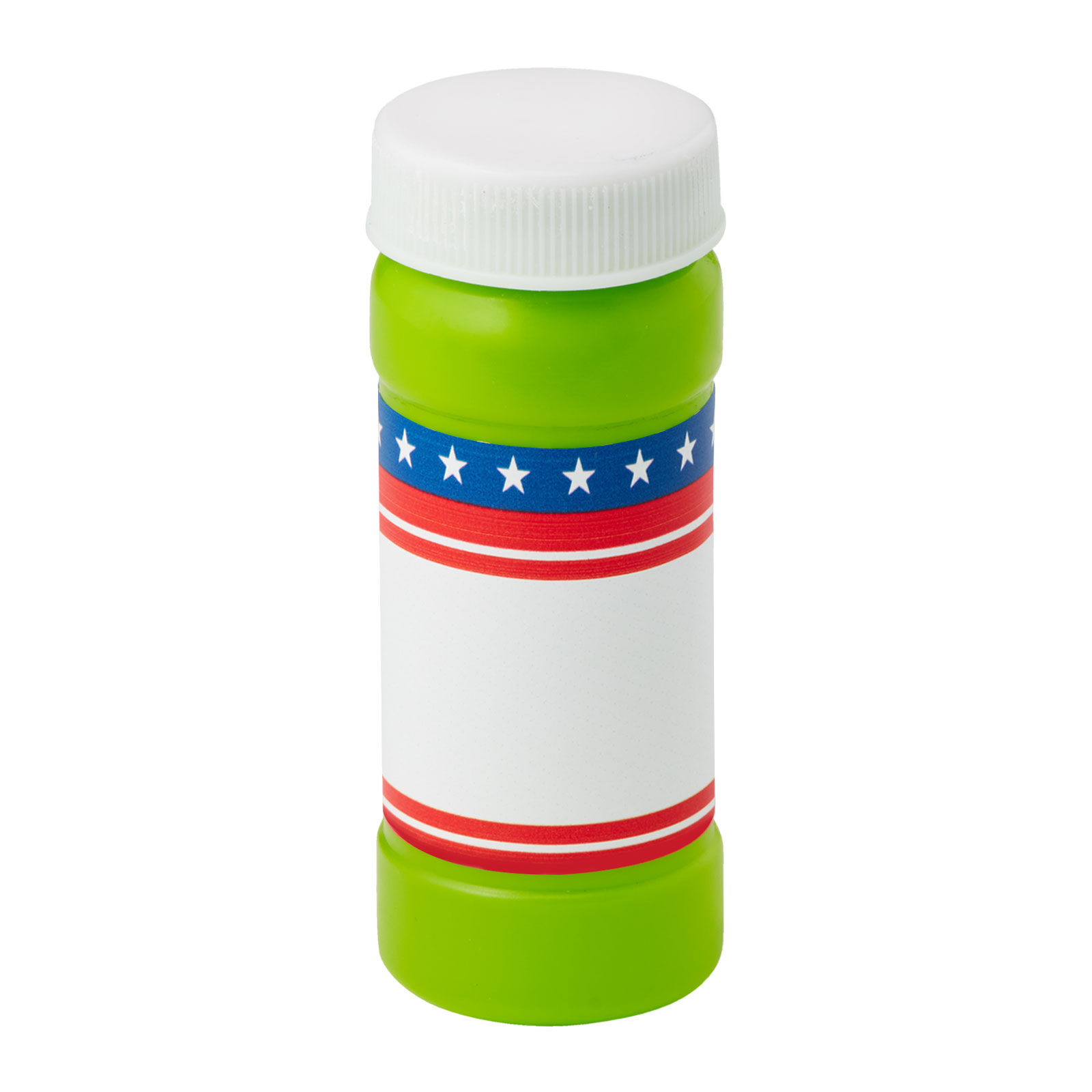 2 oz. Patriotic Bubbles with Full-Color Digital Label 9