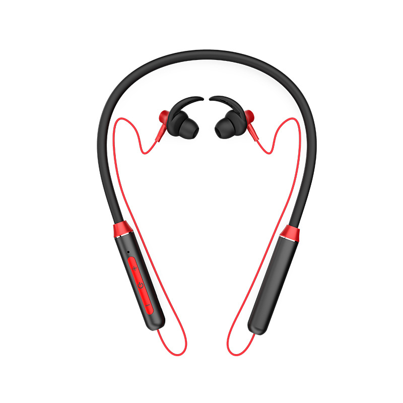 Violet Neckband Headphones 3