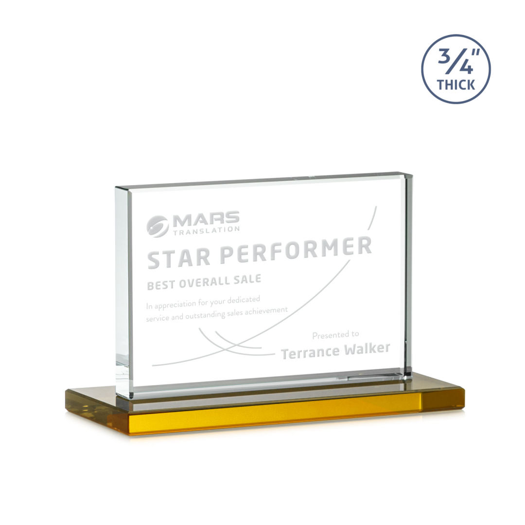 Manhattan Award - Amber 4