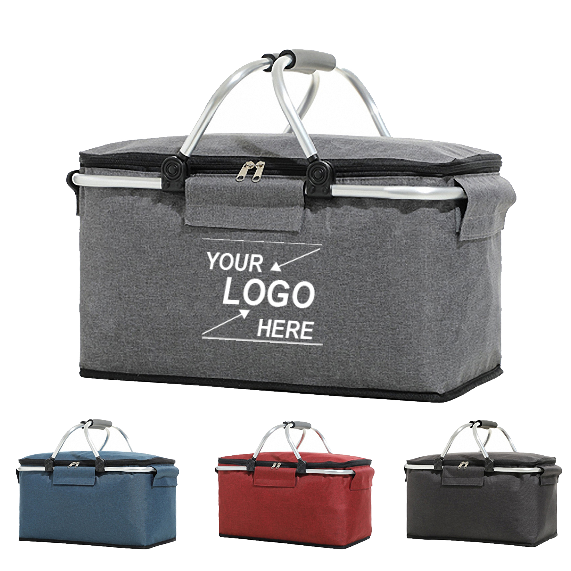 XL Insulated Picnic Basket 6