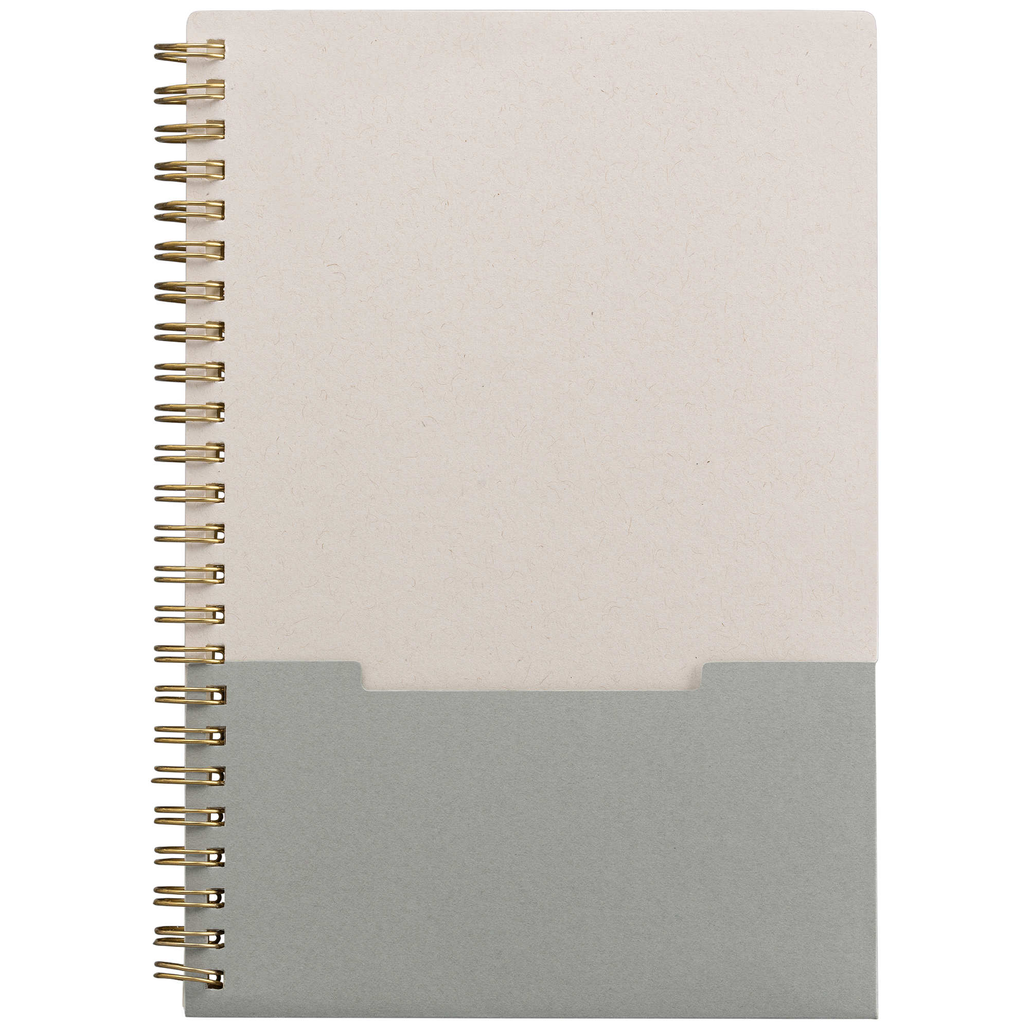 Lino FSC Paper Spiral Binding Vertical Pocket Notebook - A5 16