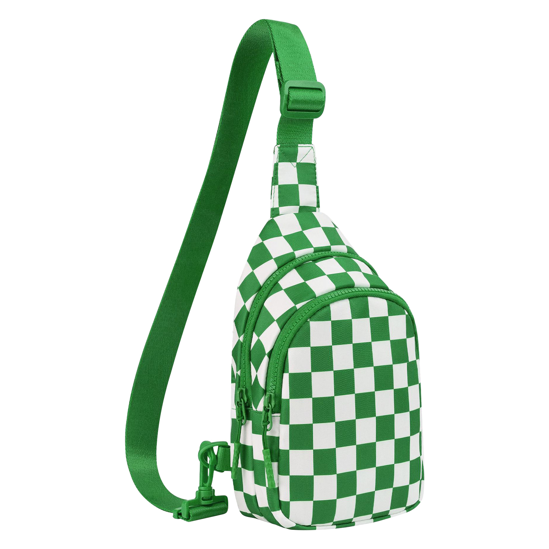 Plaid Crossbody Sling Bag 15