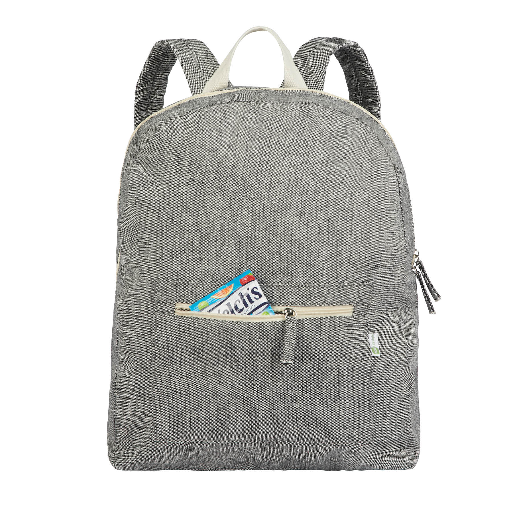 Renew III 10 oz. Recycled Cotton Backpack 6
