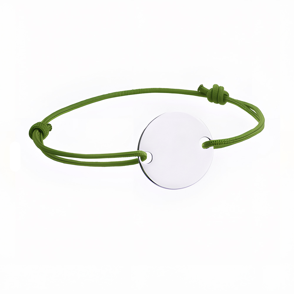 Unisex Metal Tag Bracelet 17
