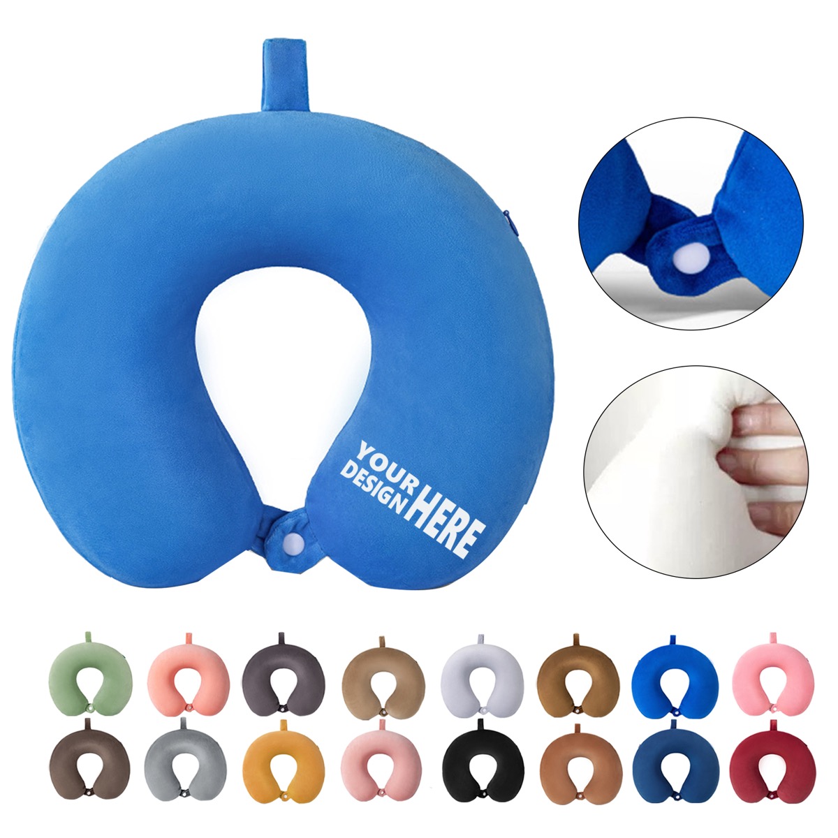 Portable U-shaped Neck Support Pillow 18