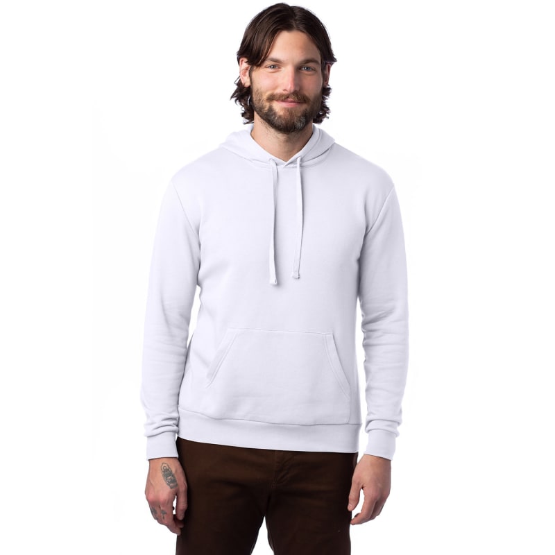 Alternative Adult Eco Cozy Fleece Pullover Hooded Sweatshirt 4