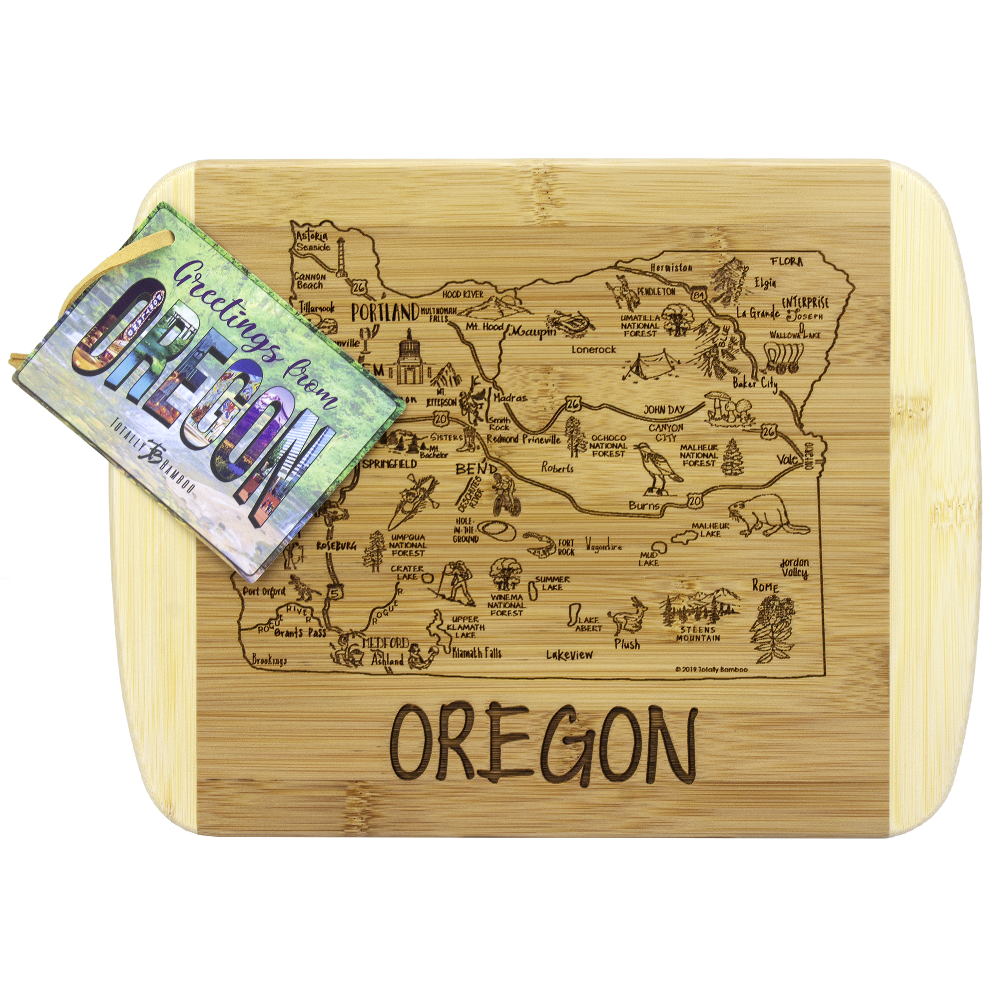 A Slice of Life Oregon Serving & Cutting Board 4