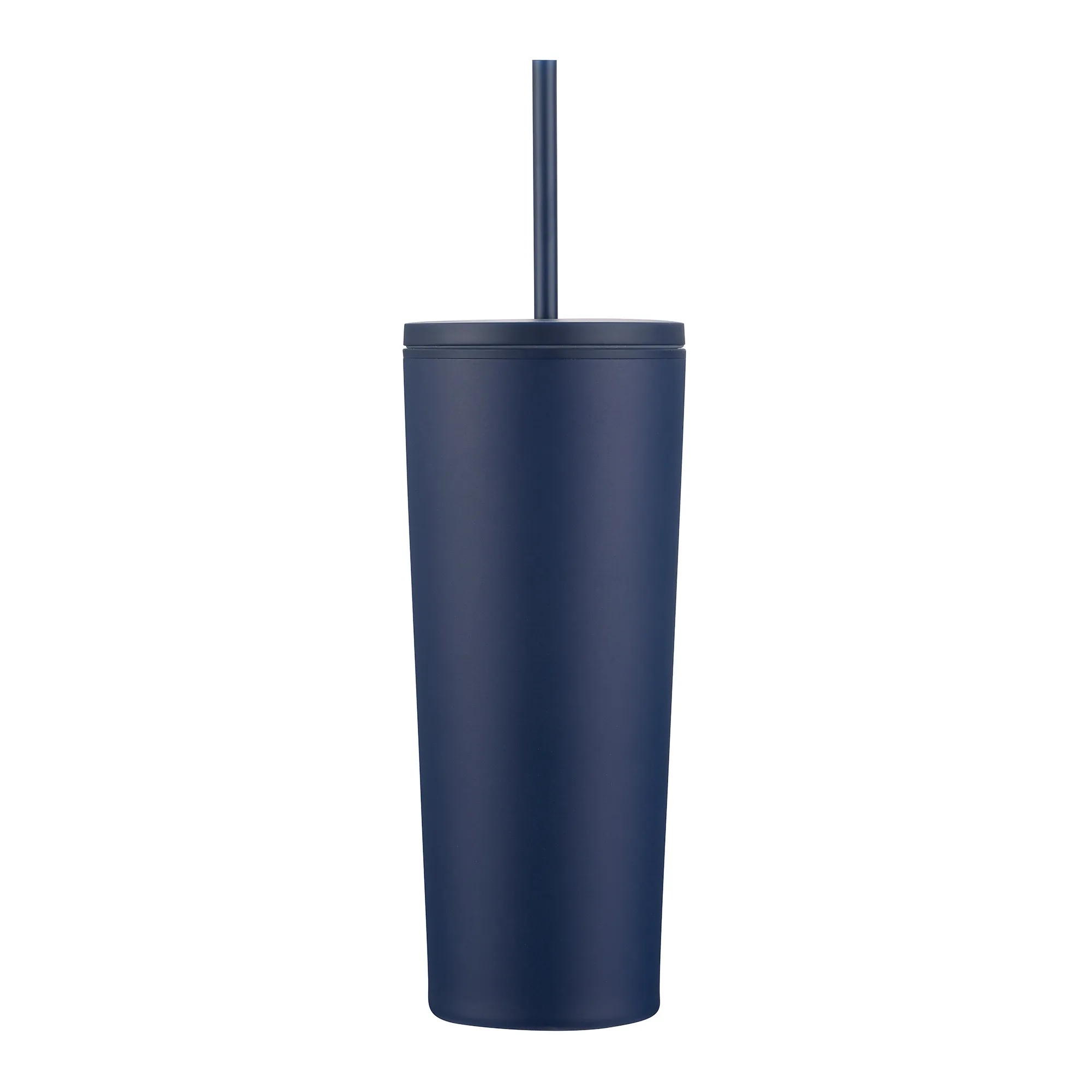 24oz. Double Wall SS / PP Mug with Straw 11