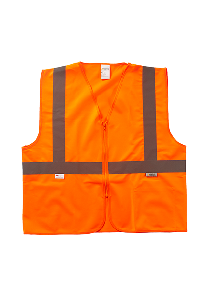 Xtreme Visibility Value Class 2 Zip Solid Vest