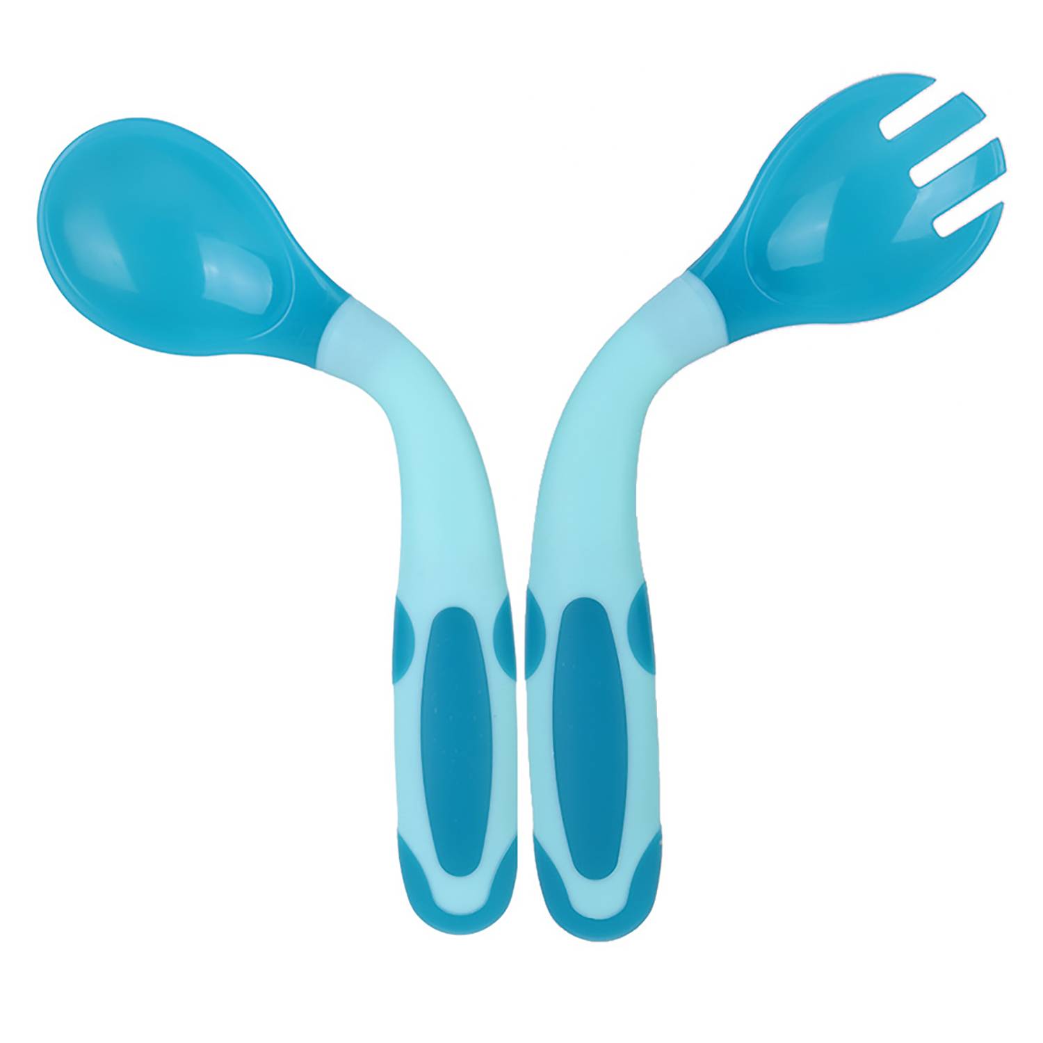 Portable Kids' Twist Fork & Spoon Set – Ergonomic & BPA-Free 7