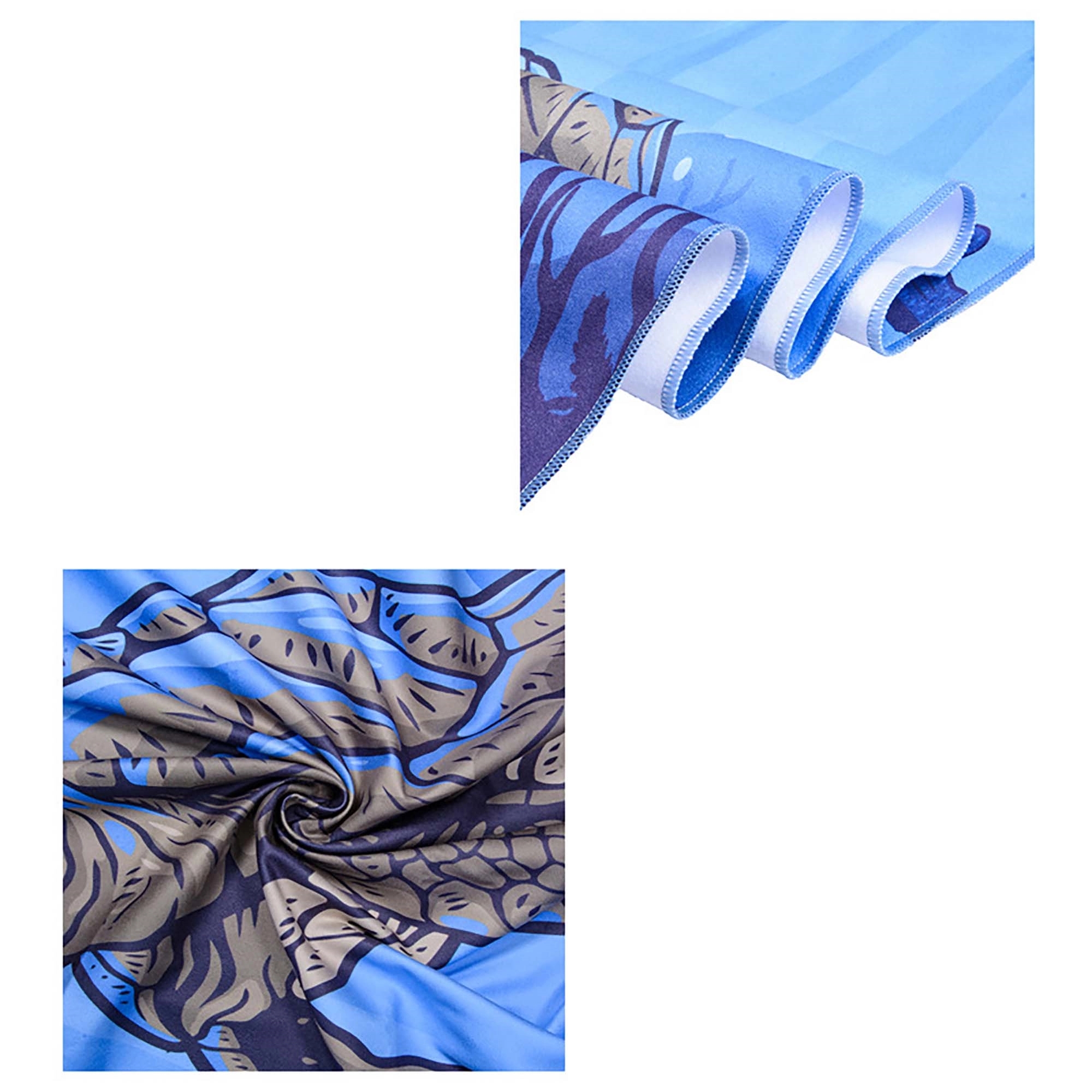 30" X 60" Full Color Microfiber Beach Towel MOQ50