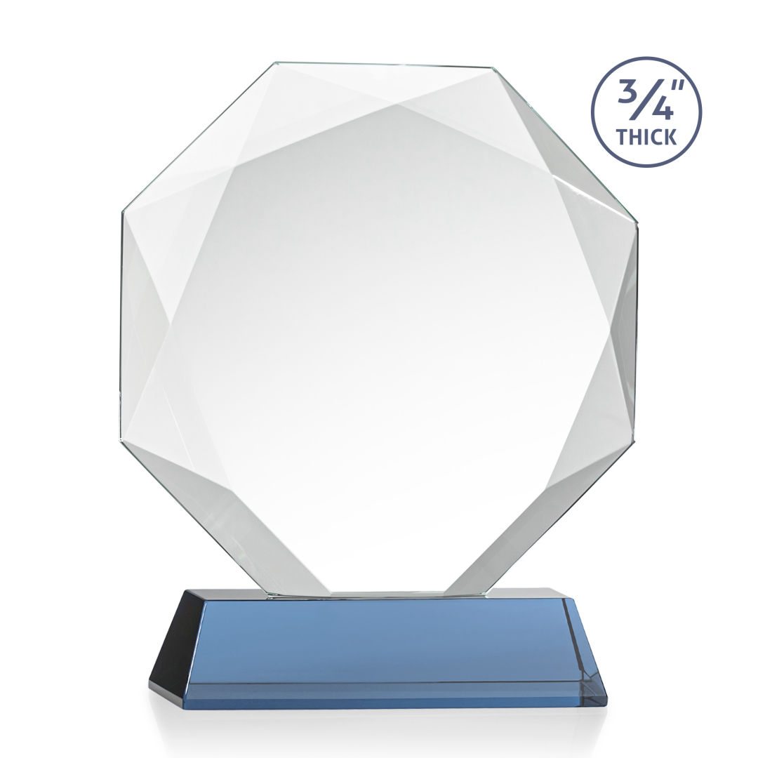 Bradford VividPrint™ Award on Newhaven Base - Sky Blue 10