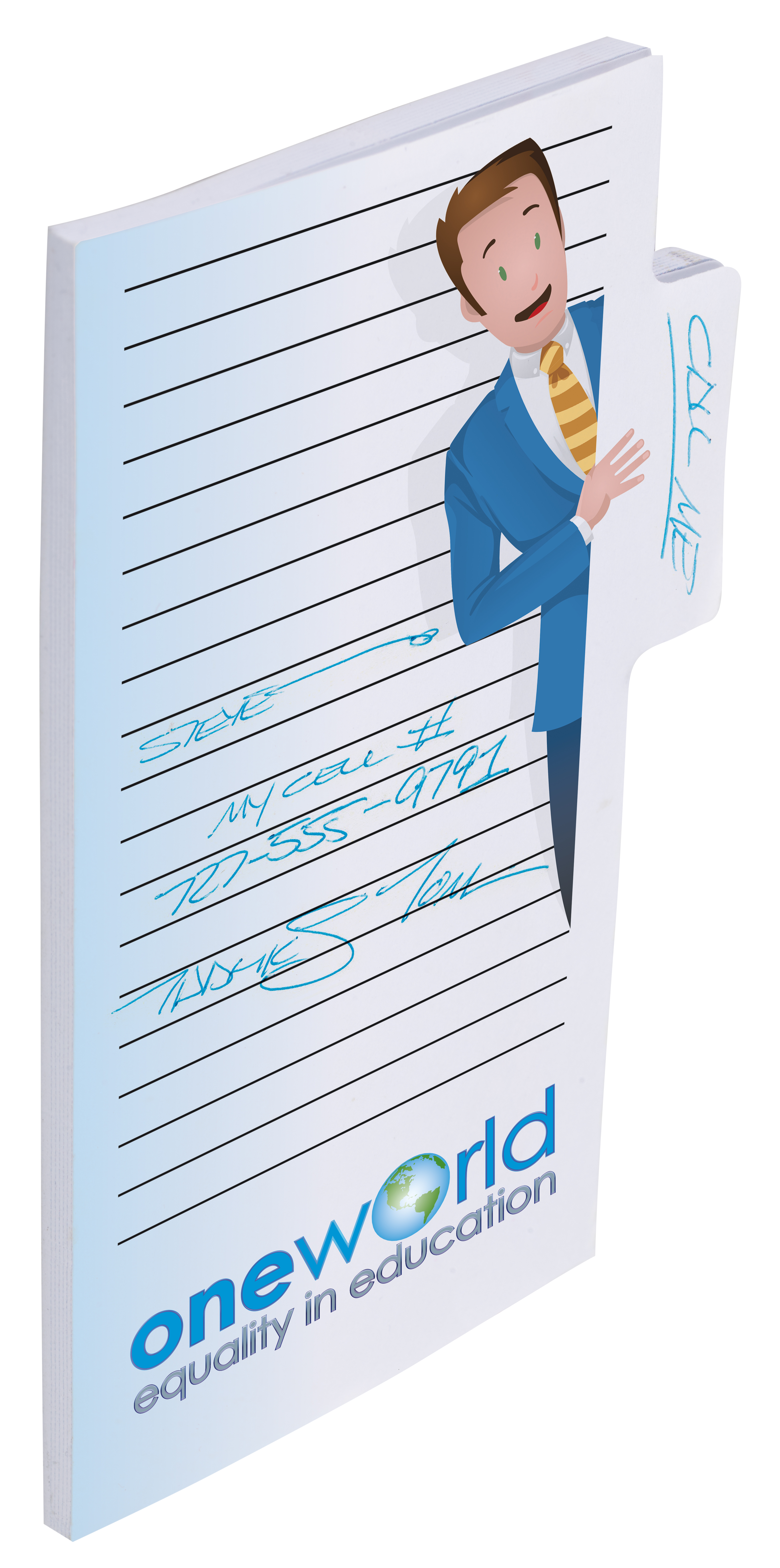 Souvenir® Sticky Note™ Memo Tabs™ Pad, 25 sheet 24