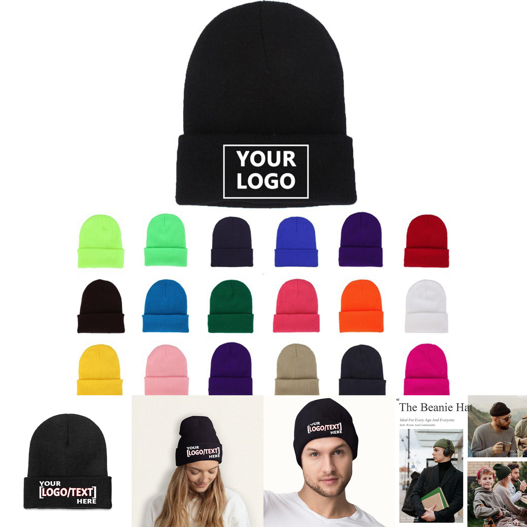 Custom Beanie for Men & Women 2