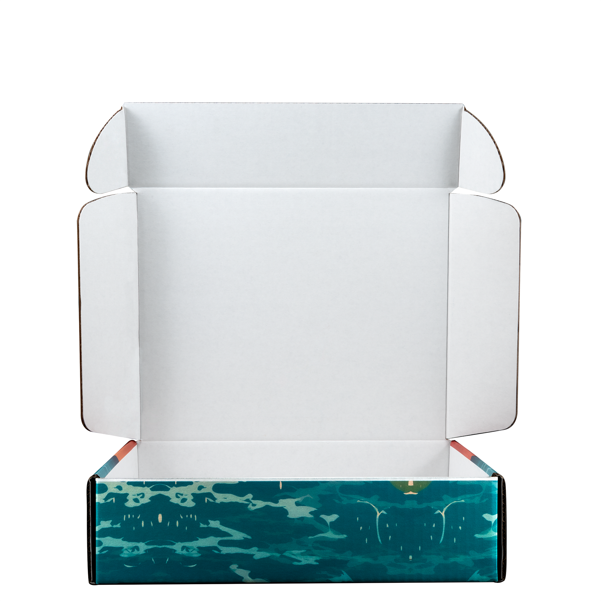 Mailing Box, B-Flute11" x 9" x 3" - White - D - 297 sq in 2