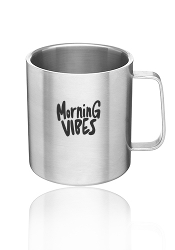15 oz. Malva Stainless Steel Mugs 1