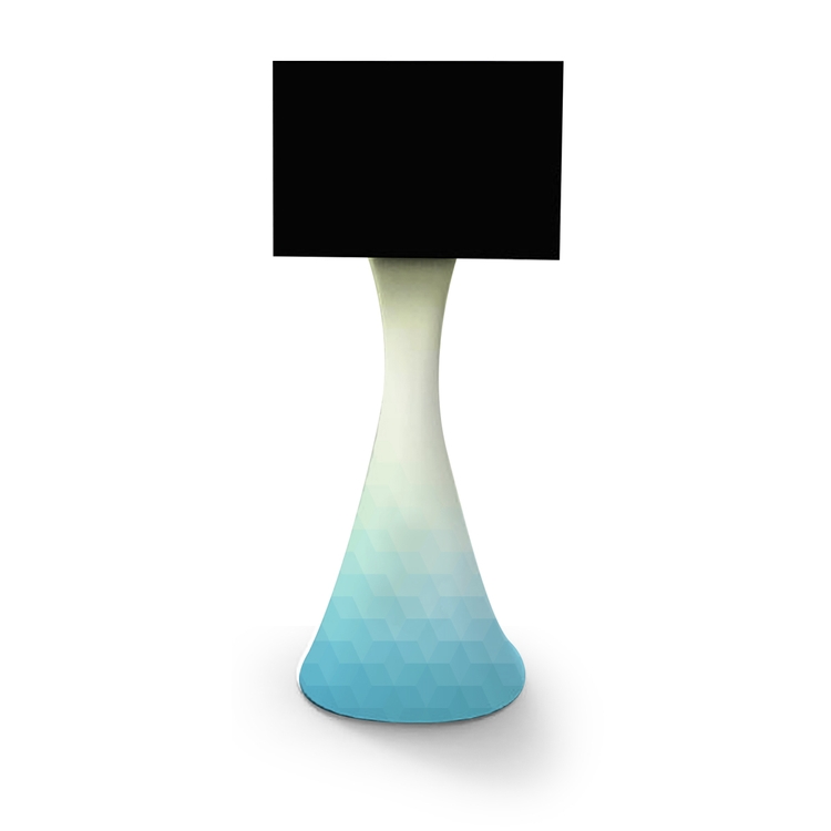 Fabsta™ TV Display, Round Base, Kit (Design 1) led tv display stand 1