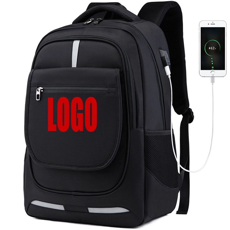 Waterproof Business Casual Laptop Backpacks with USB Port 2