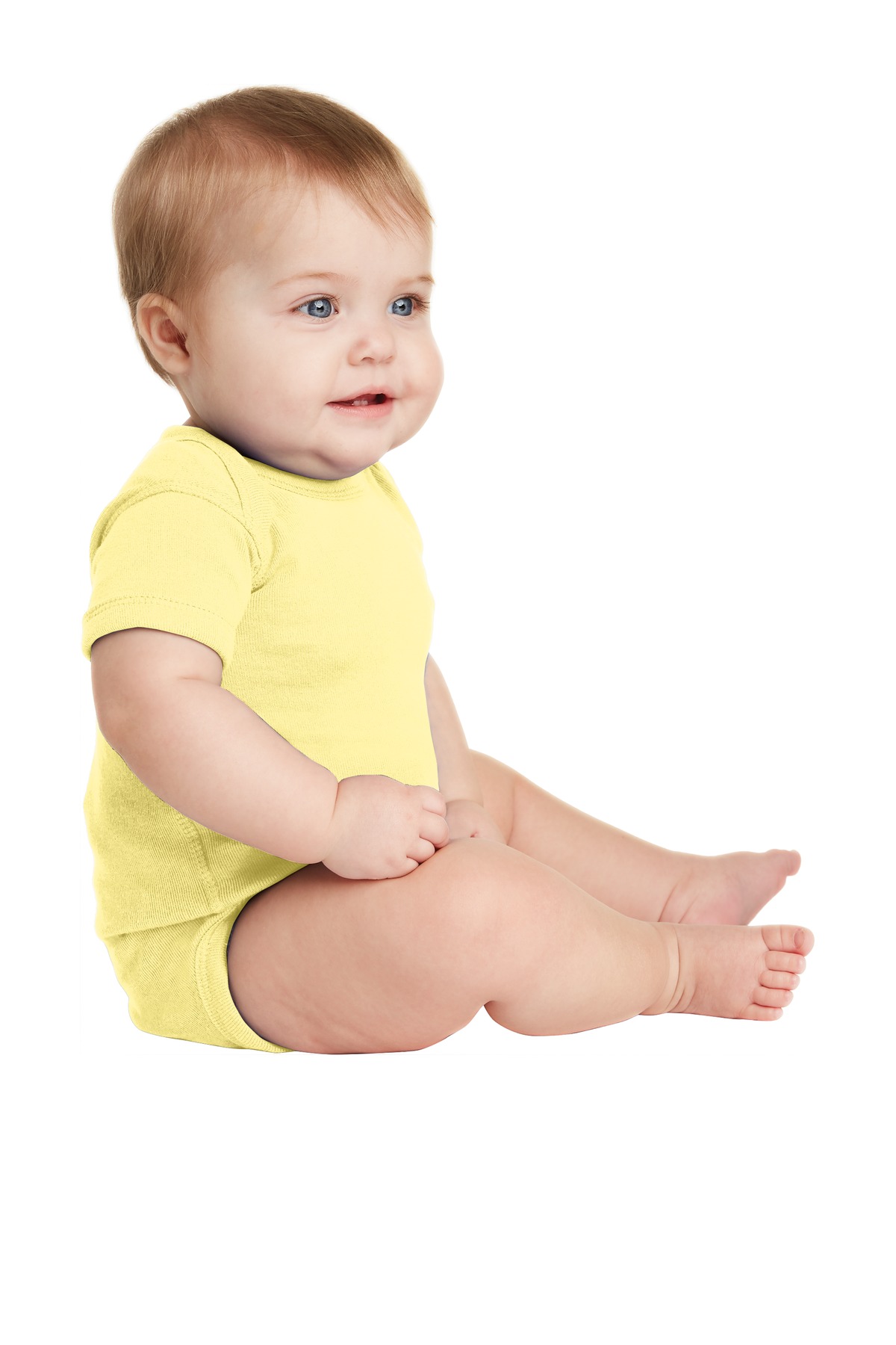 Rabbit Skins Infant Short Sleeve Baby Rib Bodysuit. RS4400 8