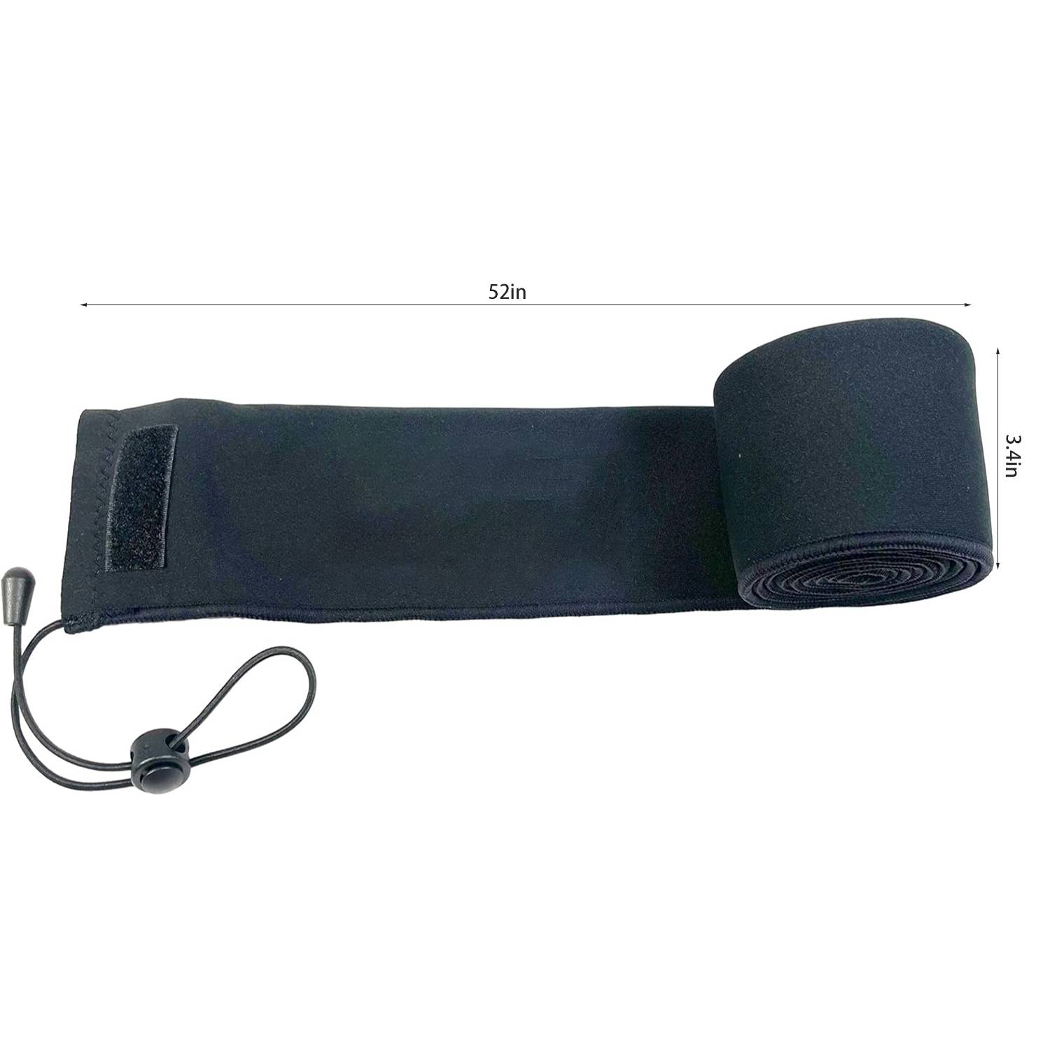 Neoprene Waterproof Fishing Rod Sleeve w/ Lanyard, custom sports ball with logo imprint 3