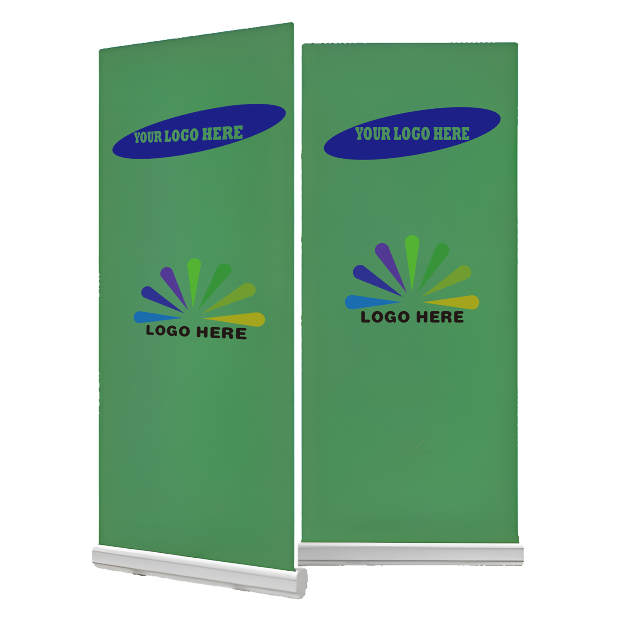 MOQ3 Custom Aluminum Roll Up Banner Stand For Events 1