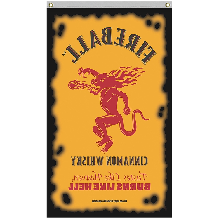 3' x 5' Single Reverse Knitted Polyester Vertical Banners 2