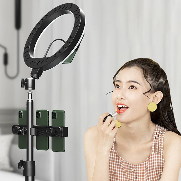 55cm Selfie Desktop Bracket  Phone Holder  With 10"  Ring Li 2