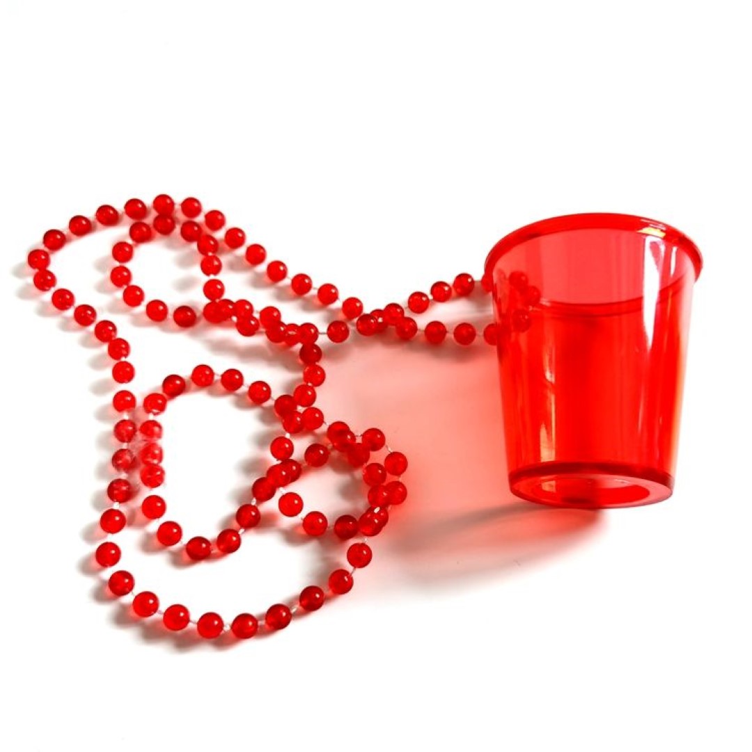 Shot Glass Beaded Necklace 5