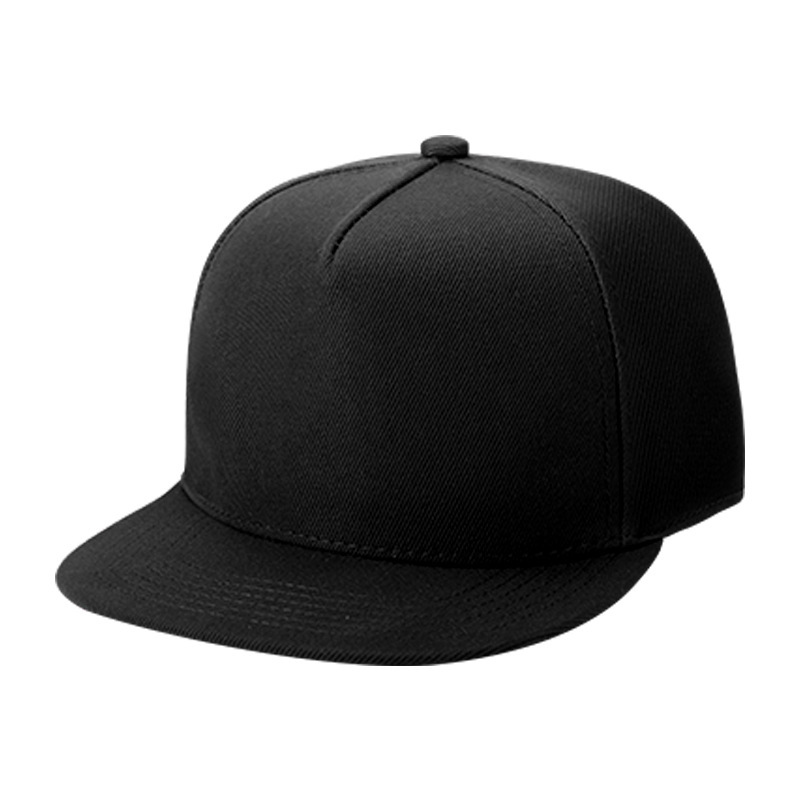 5 Panels Flat Snapback Hats Classic Flat Bill Trucker Hat 11