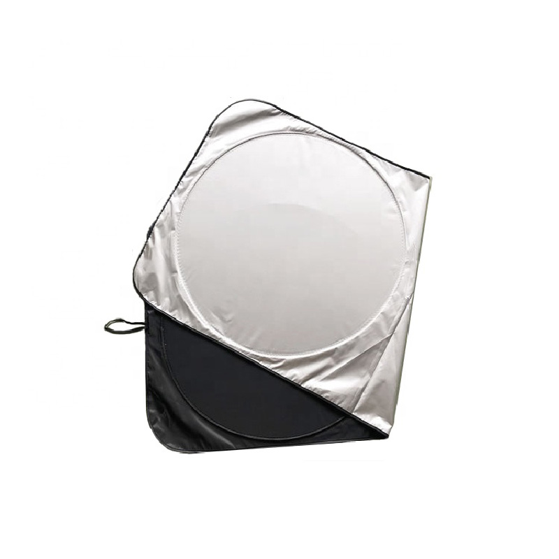Foldable Polyester Car Window Sunshades 2