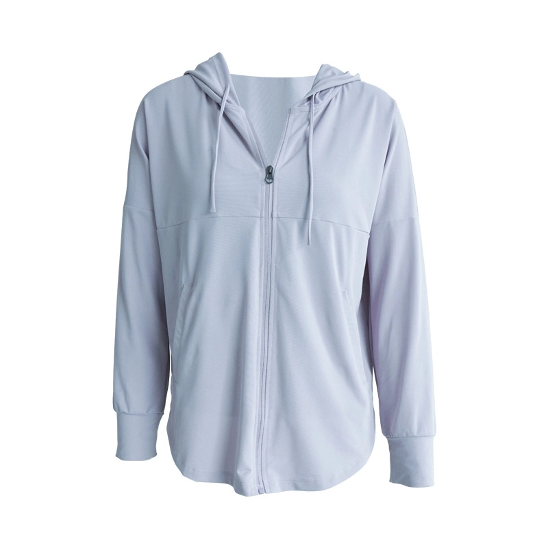UPF50+ Full Zip Quick-Dry Cooling Sport Hoodie Jacket -Women 17