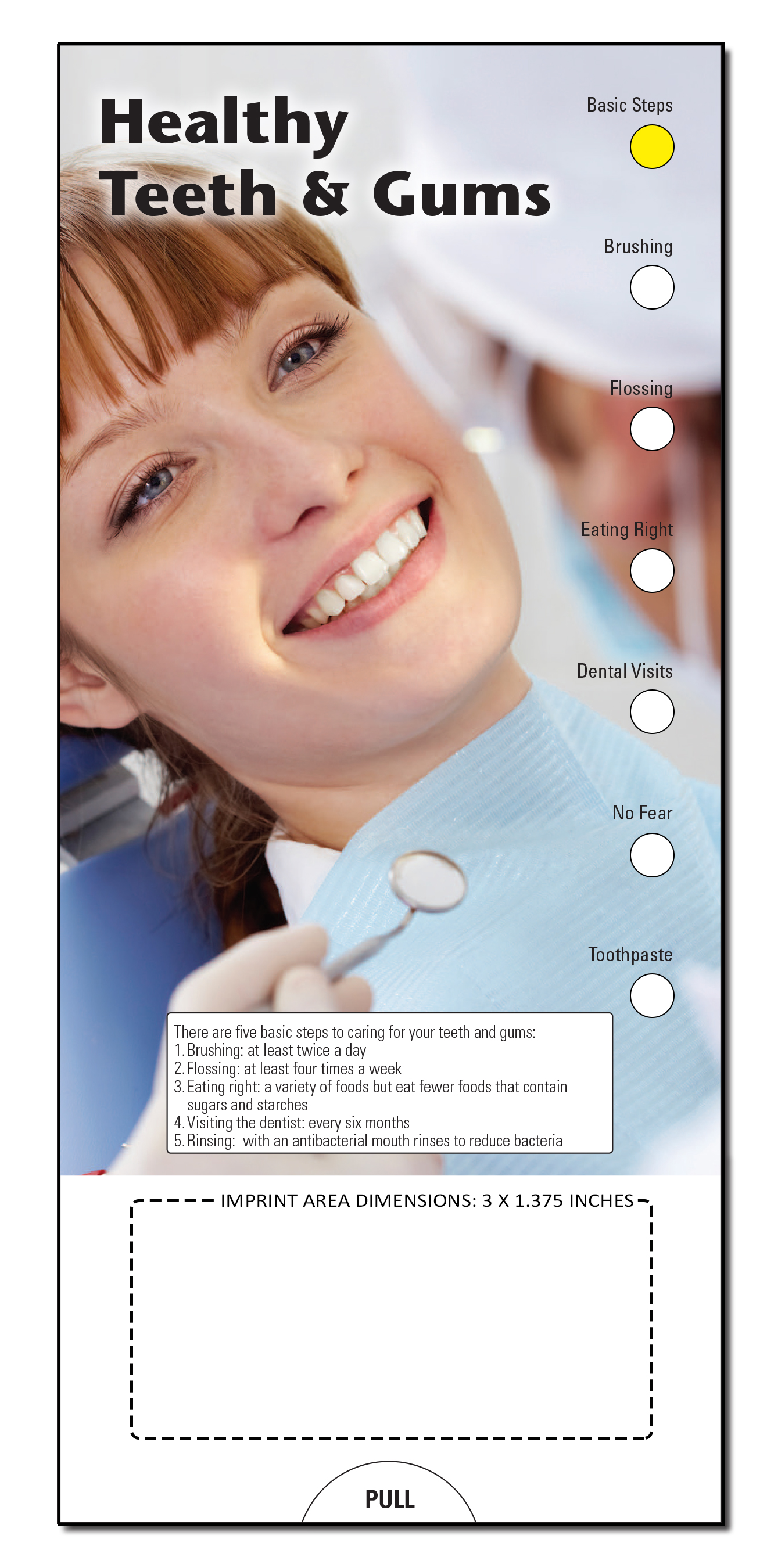 SLIDE CHART - Healthy Teeth & Gums Slide Chart 3