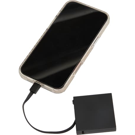 Recycled ABS 2000 mAh Power Bank with Type-C Cable 82