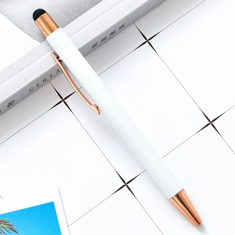 Custom Bowie Softy Rose Gold Stylus Pen 11