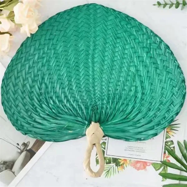 Hand Made Rattan Fan 3