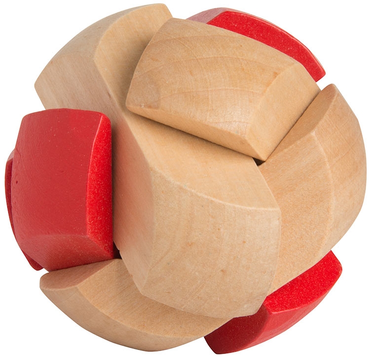 Wood Soccer Ball Puzzle 5