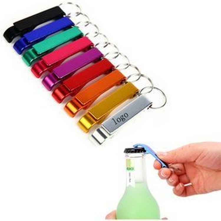 Aluminum Can/ Bottle Opener Keychain 2
