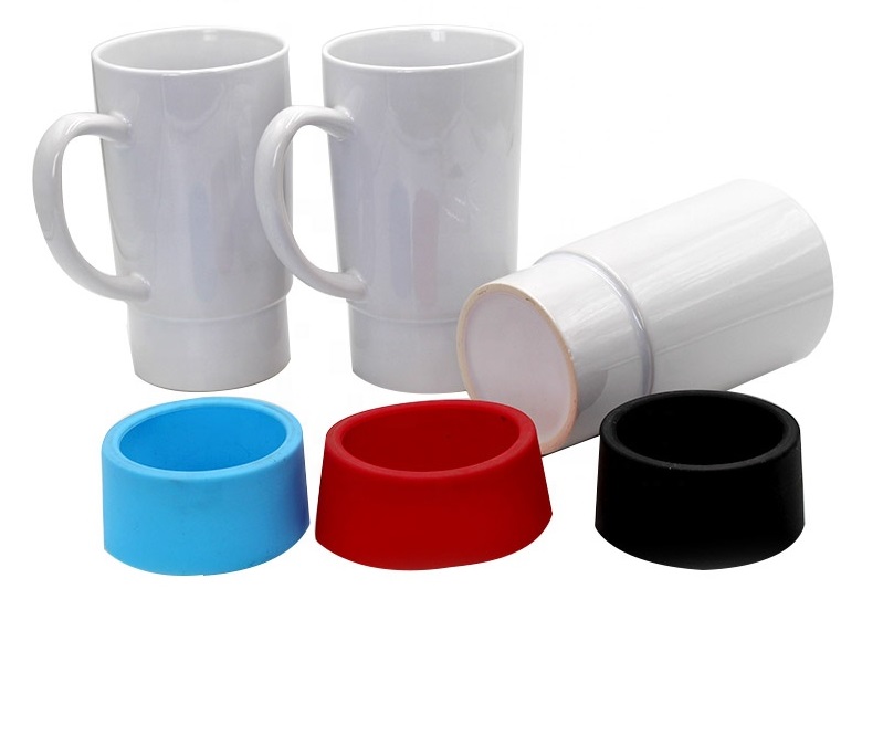 18 Oz. Silicone Base Ceramic Mug 2
