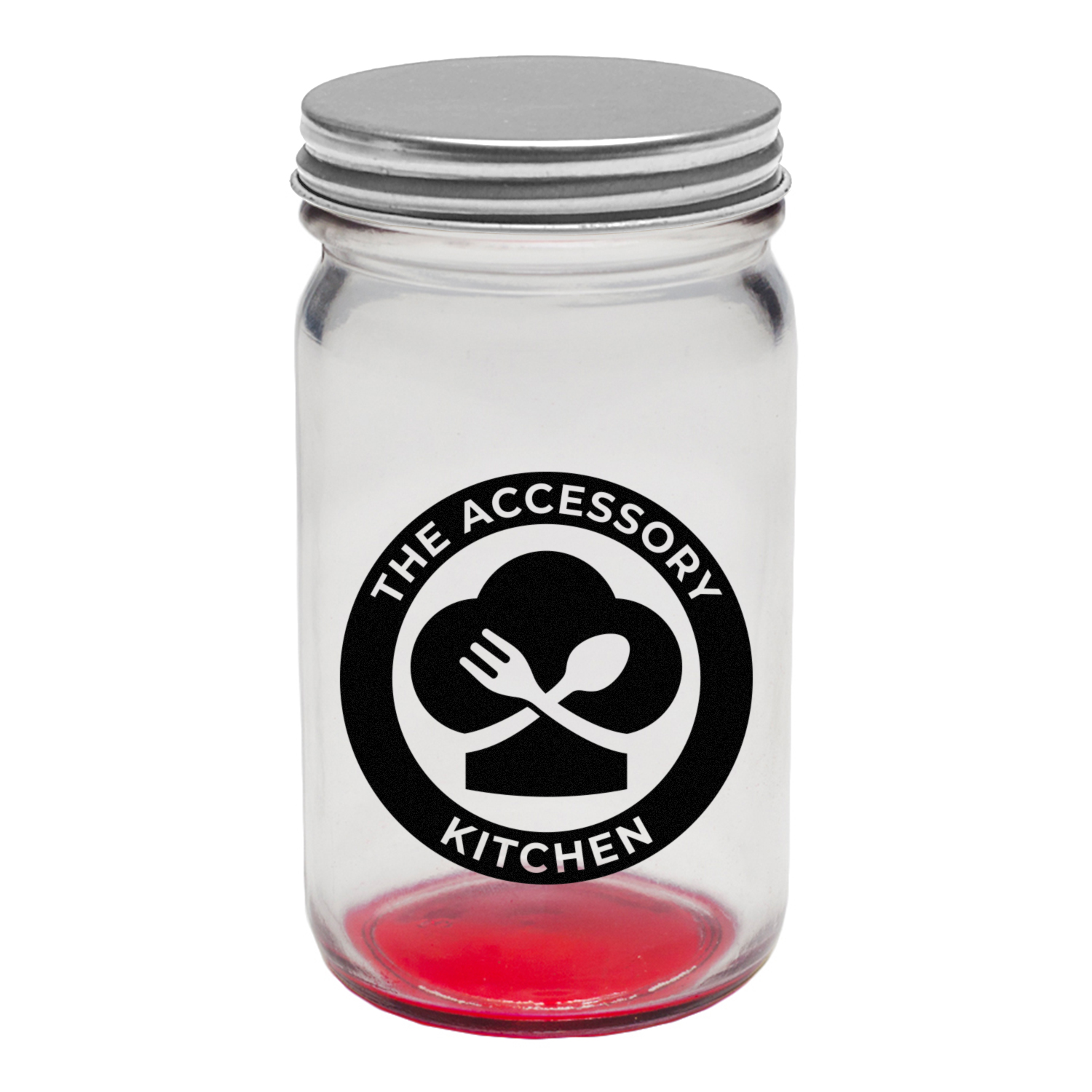 8 oz. Mason Jar Storage Container (1 Color Imprint) 2