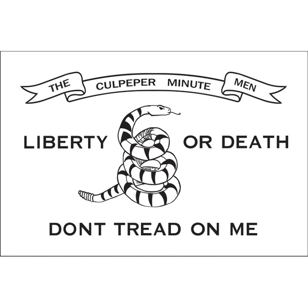 Special Historical Stick Flag - Culpepper 2