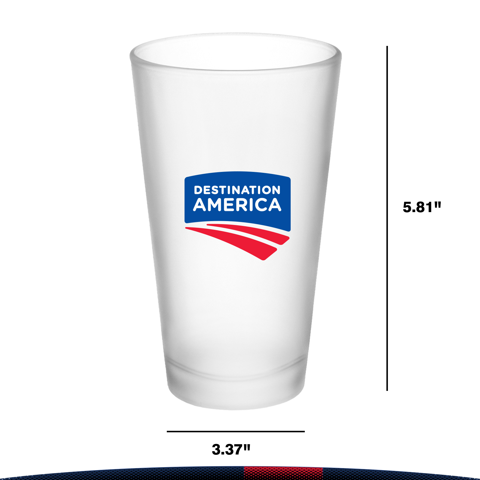 16 oz. Flimble Frosted Pint Glasses 4