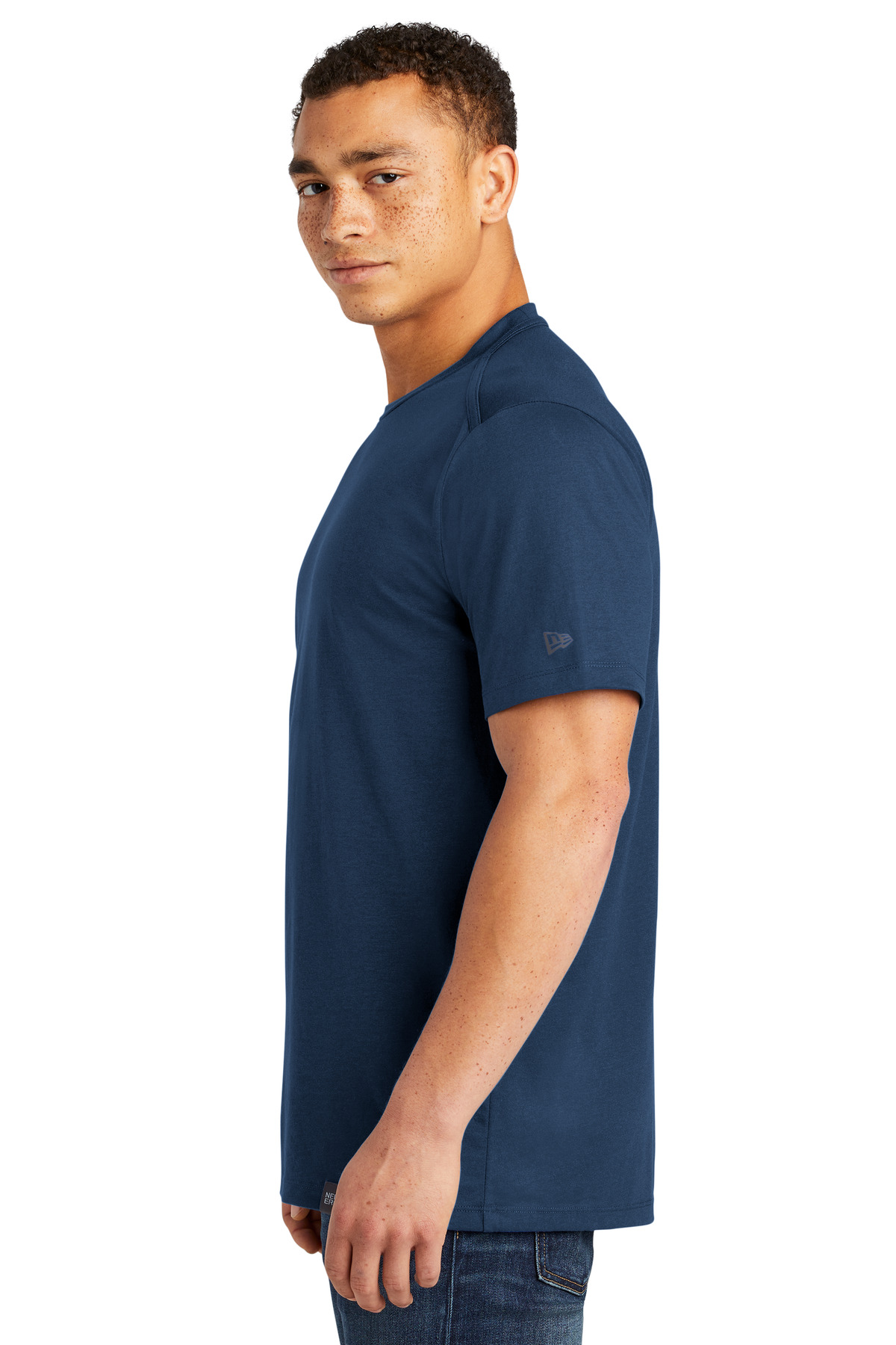 New Era Heritage Blend Crew Tee. NEA100 195