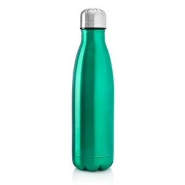 17 oz. Travel Stainless Steel Vacuum Insulated Thermos Bottl, custom water bottle with logo imprint 11