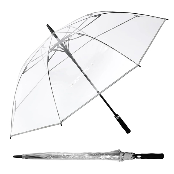 54" Arc Clear Automatic Umbrella 5