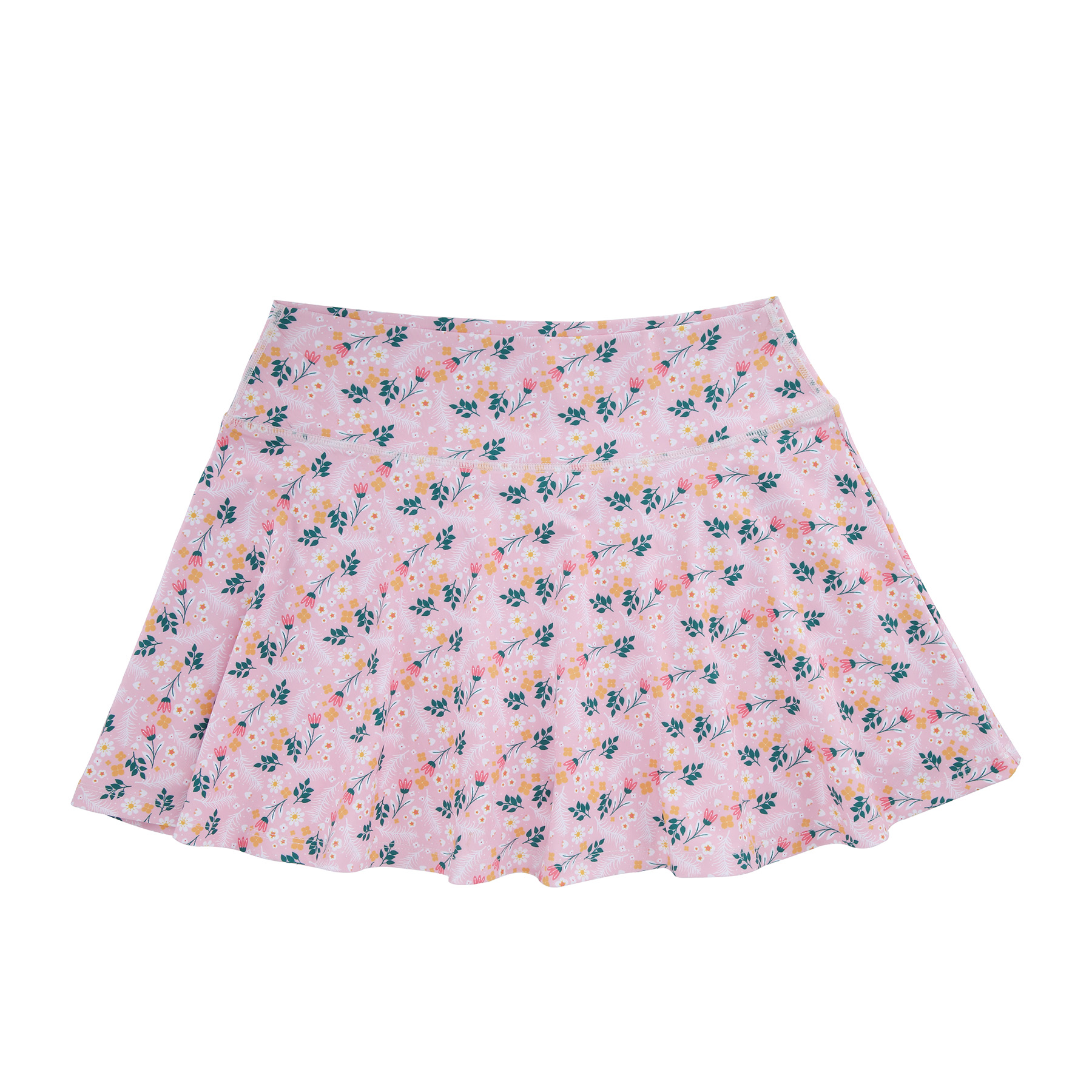 Women's High Waisted Pleated Tennis & Golf Skirt With Built-In Shorts 2