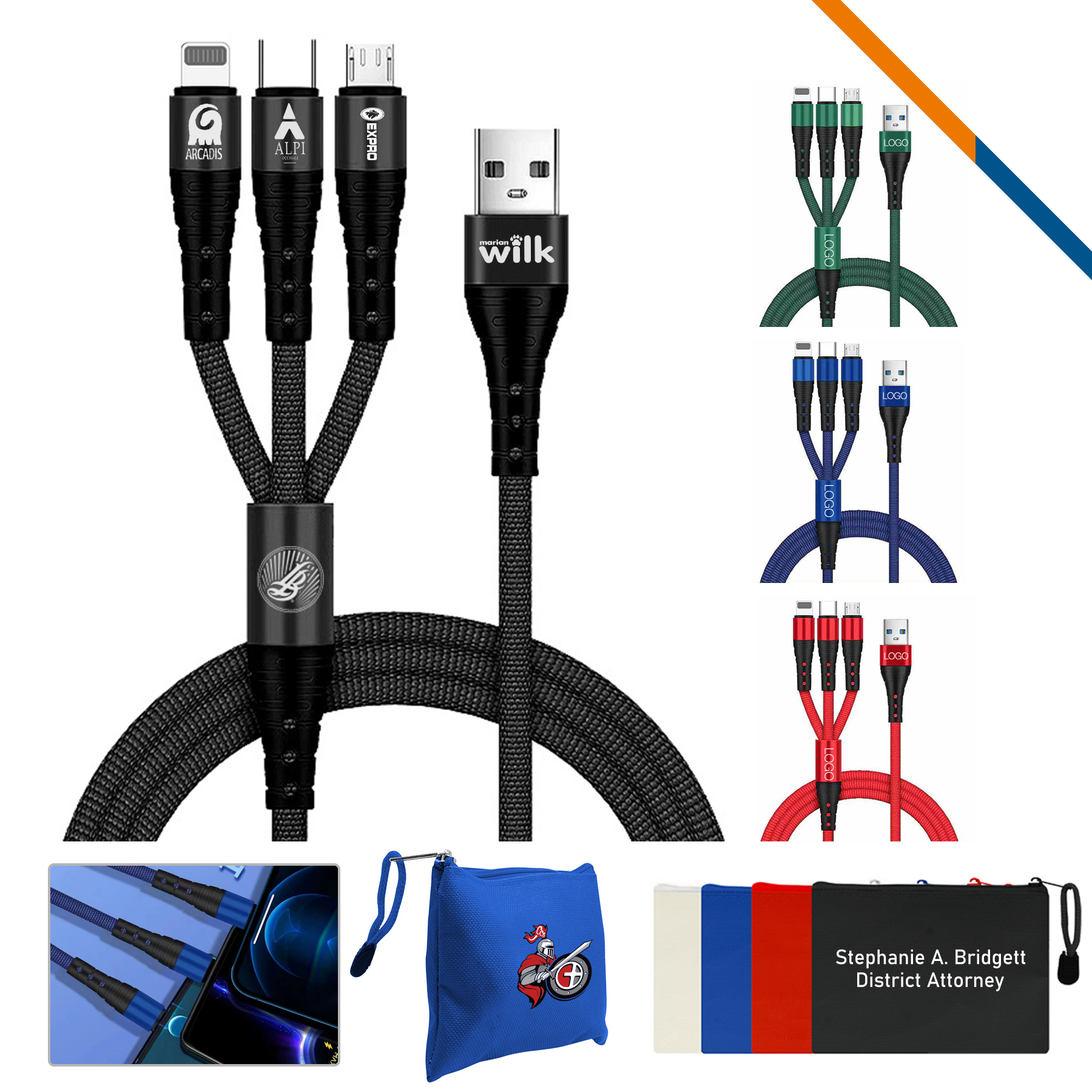 Aoife 3in1 Fast Charging Cable 2