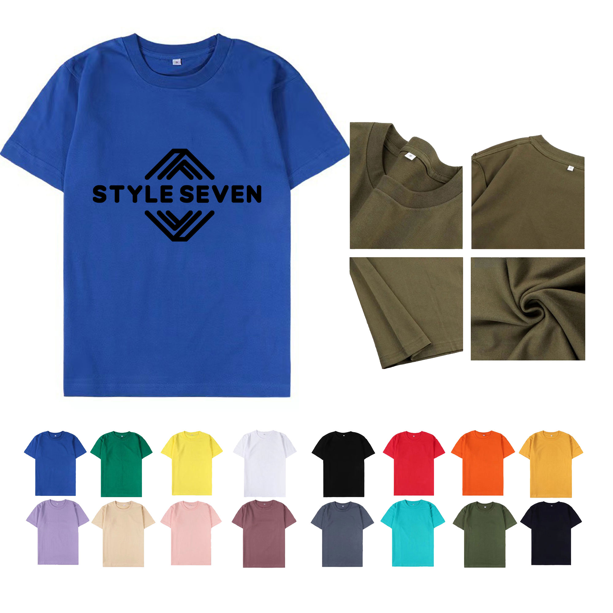 230 GSM Ultimate Round Neck T-shirt 1