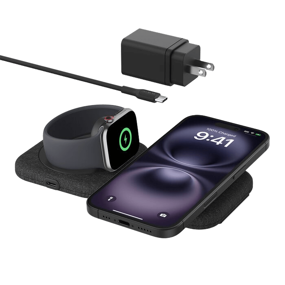 Belkin 2-IN-1 Magnetic Charging Travel Pad