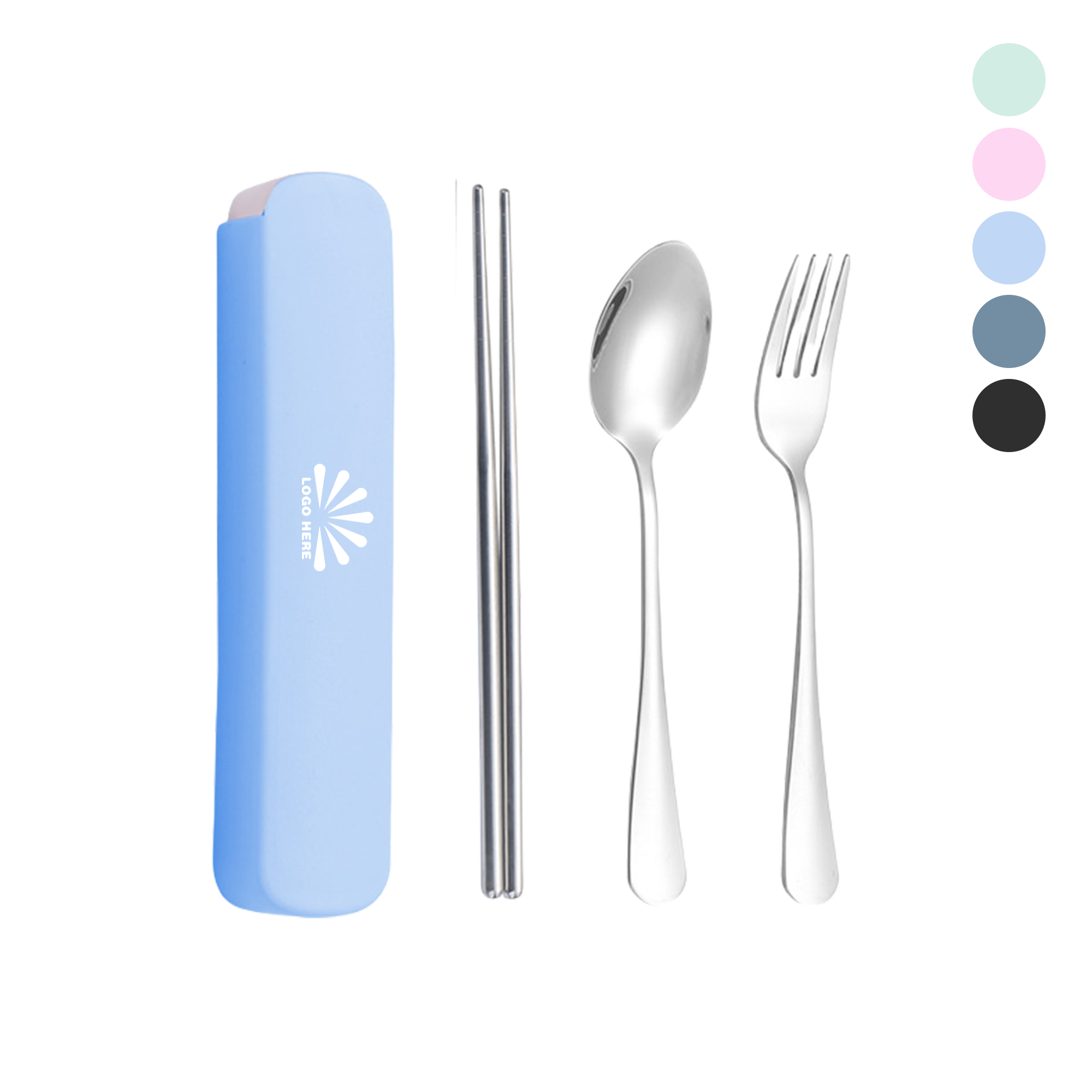 Portable Stainless Steel Travel Cutlery Set 2