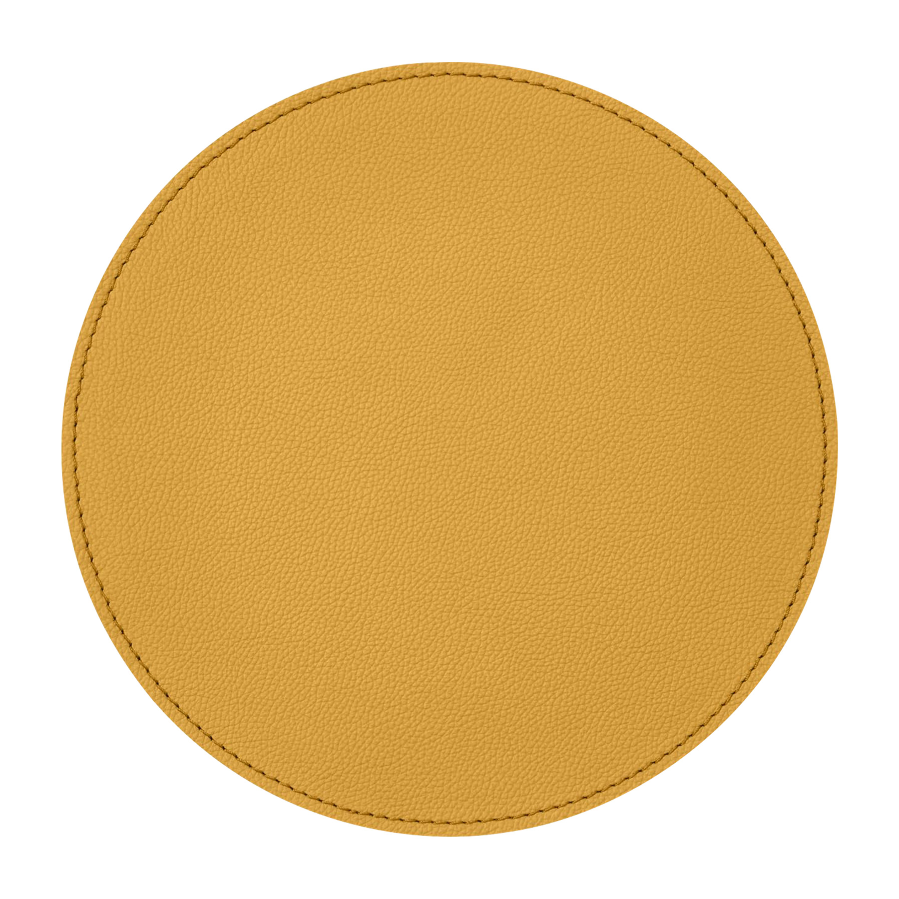 PU Leather Round Coaster 6